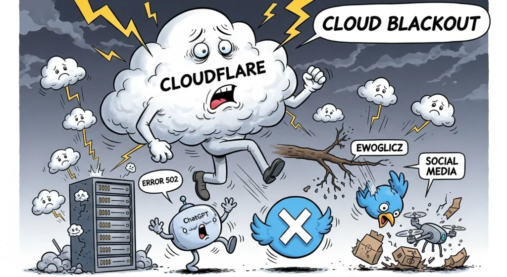 Cloudflare derruba ChatGPT, X e Amazon